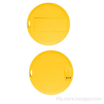 Card-shaped USB drive with full color logo or silkscreen printing, different colors are available